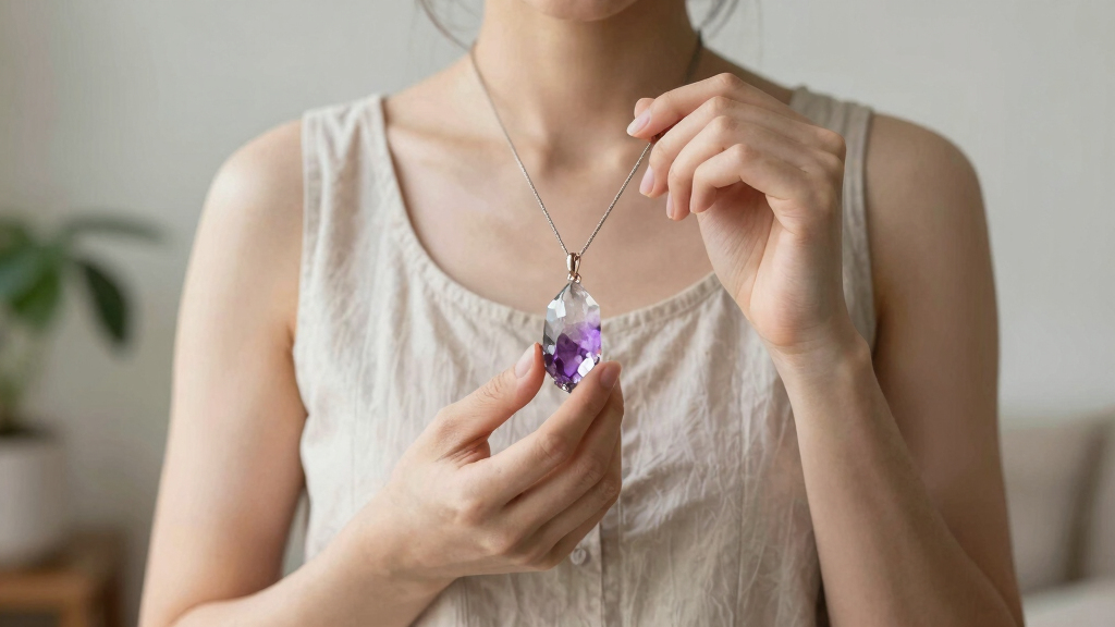 crystal healing jewelry