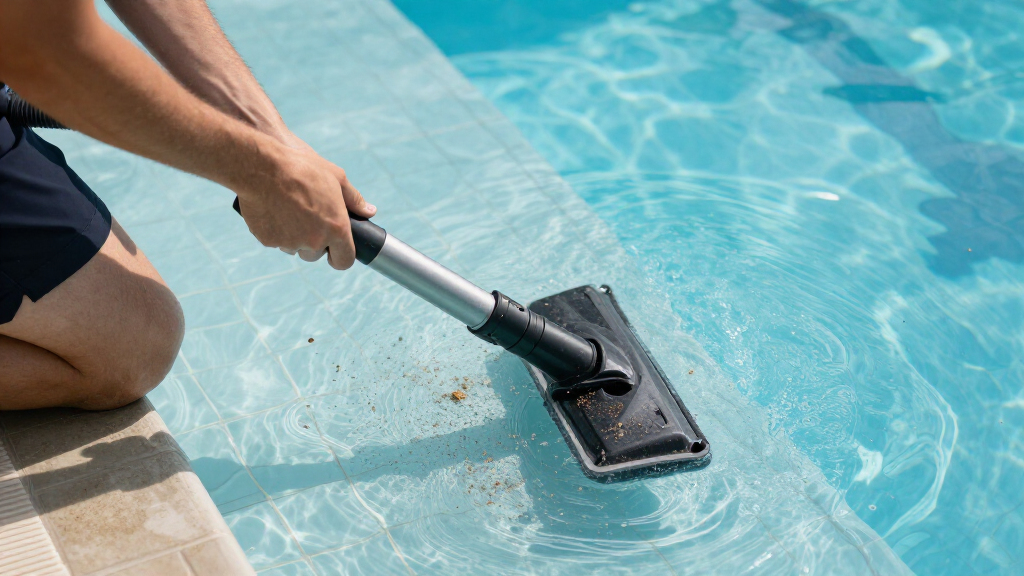 pool vacuum for dirt and sand