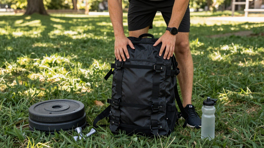 weighted backpack plates kit