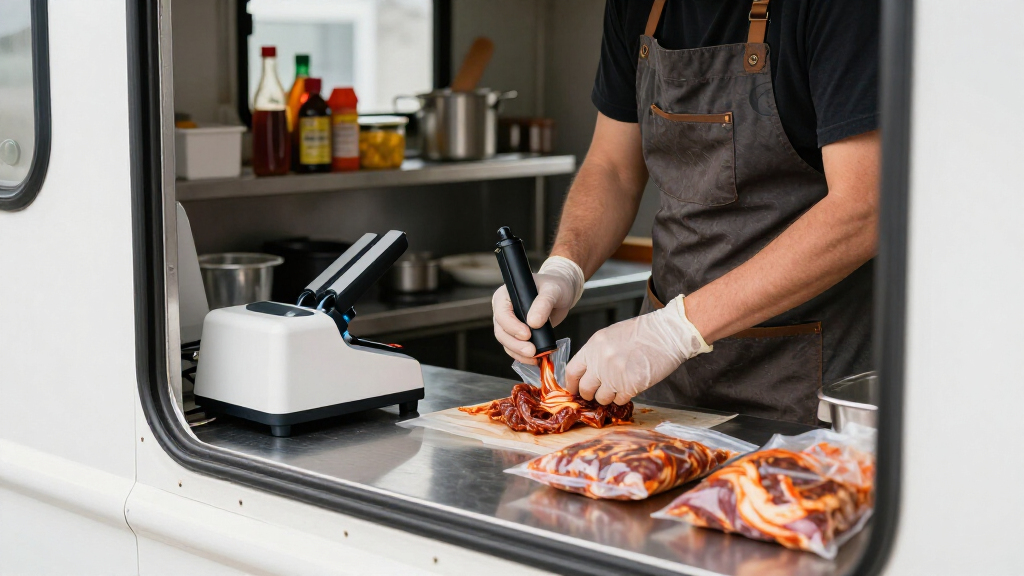 best vacuum sealer for marinated meat food truck prep