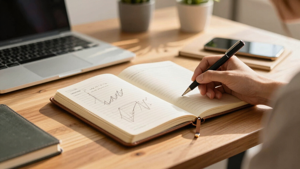 investment tracking notebooks