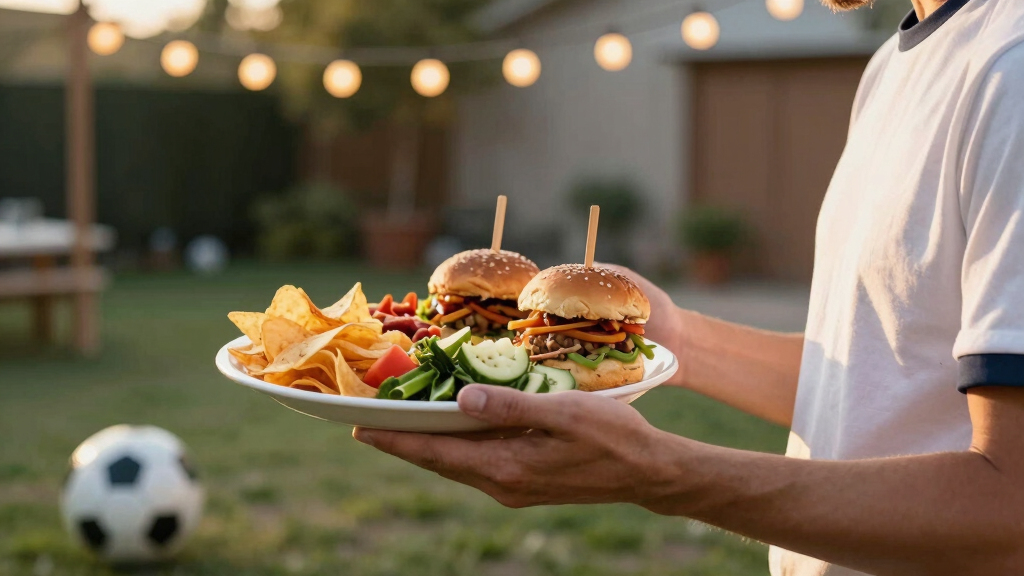 soccer fan party snacks