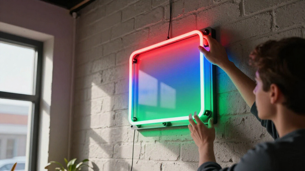 top RGB custom neon signs