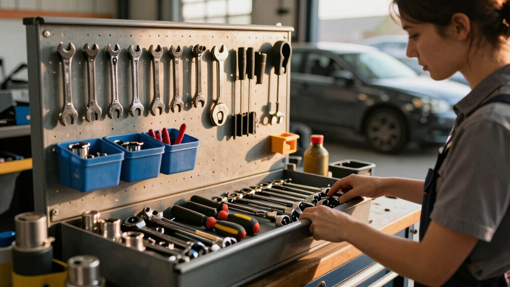 automotive garage tool storage