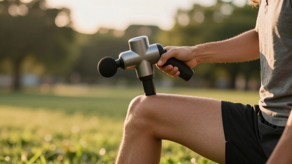 handheld percussive massage guns