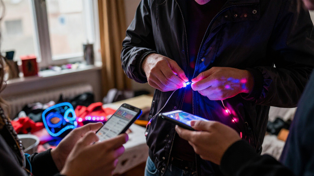 smart costume lighting accessories
