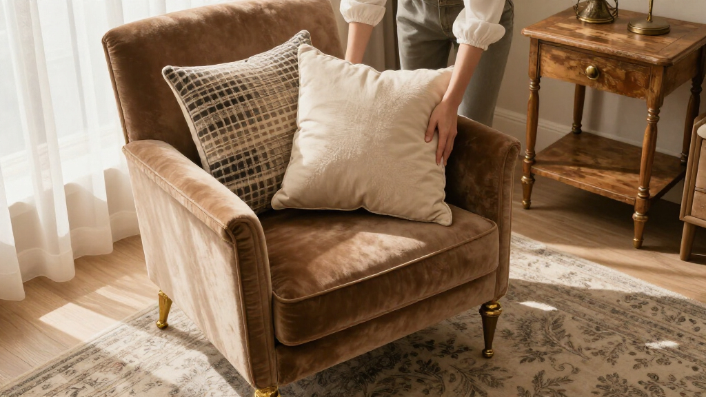 luxury vintage-inspired accent furniture