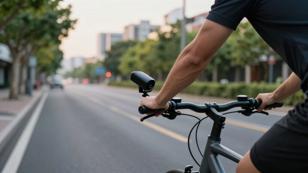 rearview camera system for e bike commuting