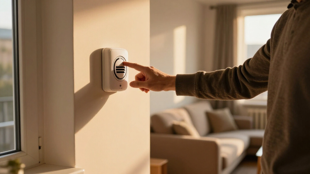 co detector for winter heater use