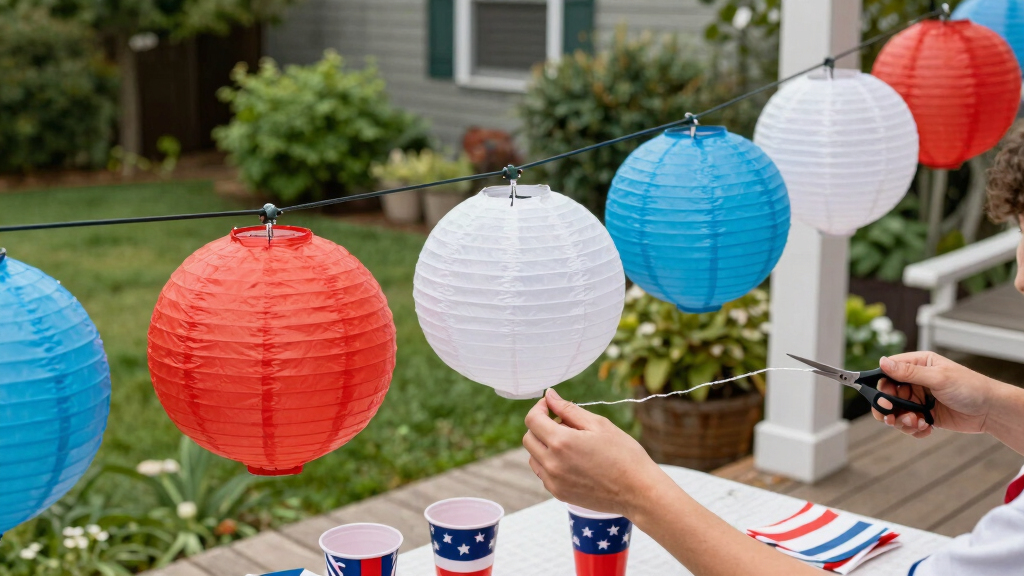 patriotic outdoor party supplies