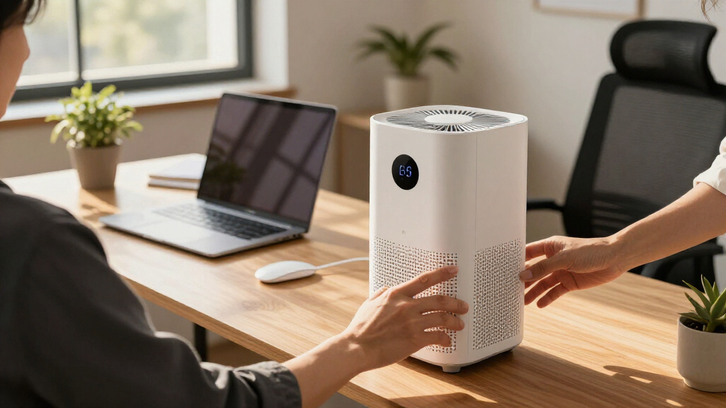 portable hepa air purifier for office