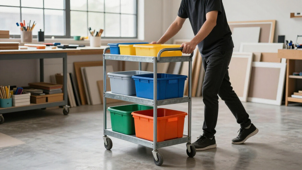 13 Best Heavy Duty Rolling Carts for Studios in 2026