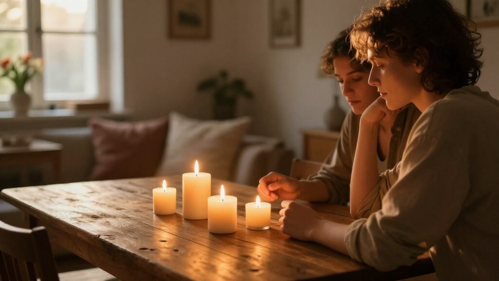 romantic candle sets
