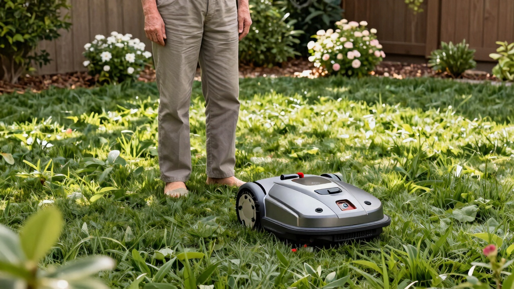 robotic lawn mower for zoysia grass