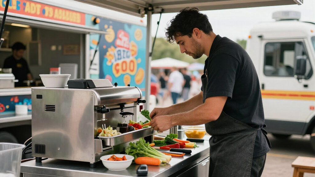 best multi function prep machine for food truck menus