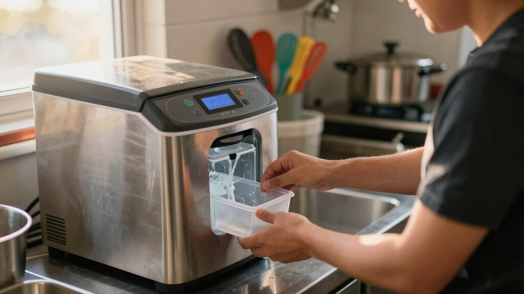 best self cleaning ice makers for mobile kitchens