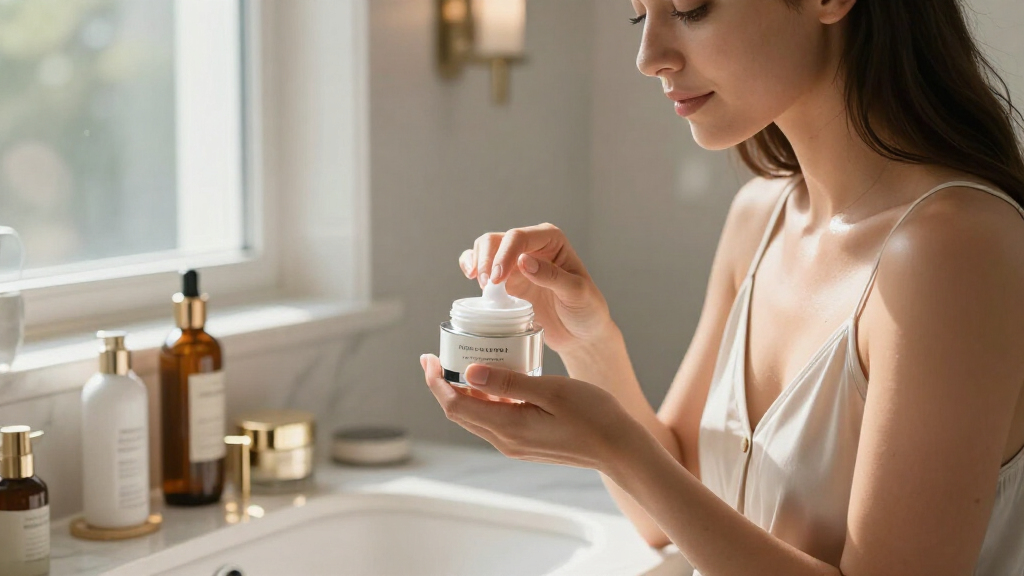 high end skincare set anti aging luxury