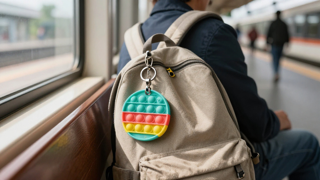 best bubble fidget toy keyrings