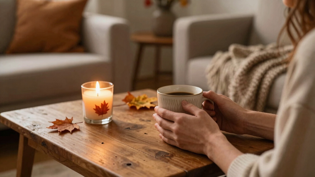 best fall coffee-scented candles
