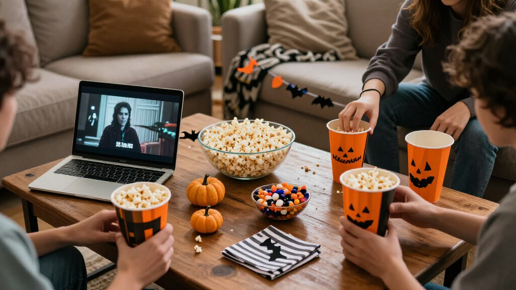 Halloween movie party supplies