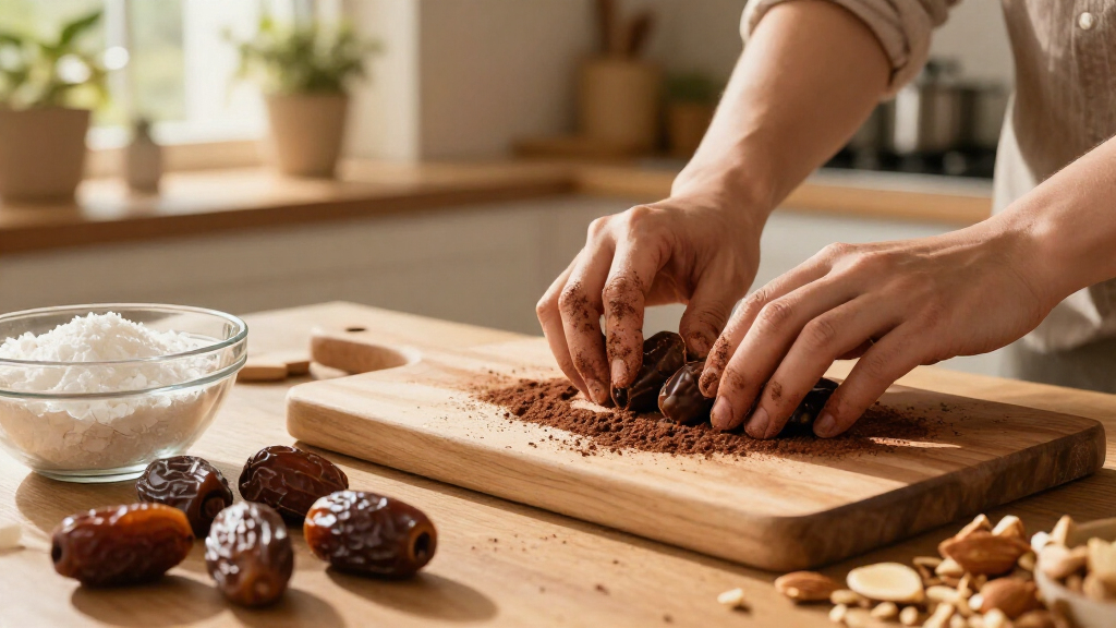 raw vegan chocolate snacks