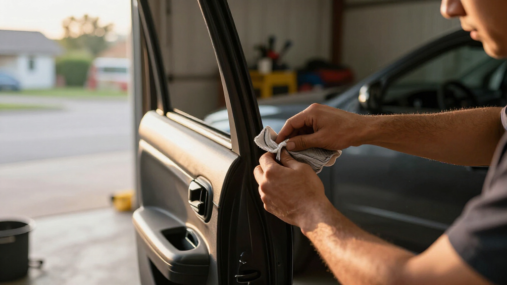 rubber care dressing for doors