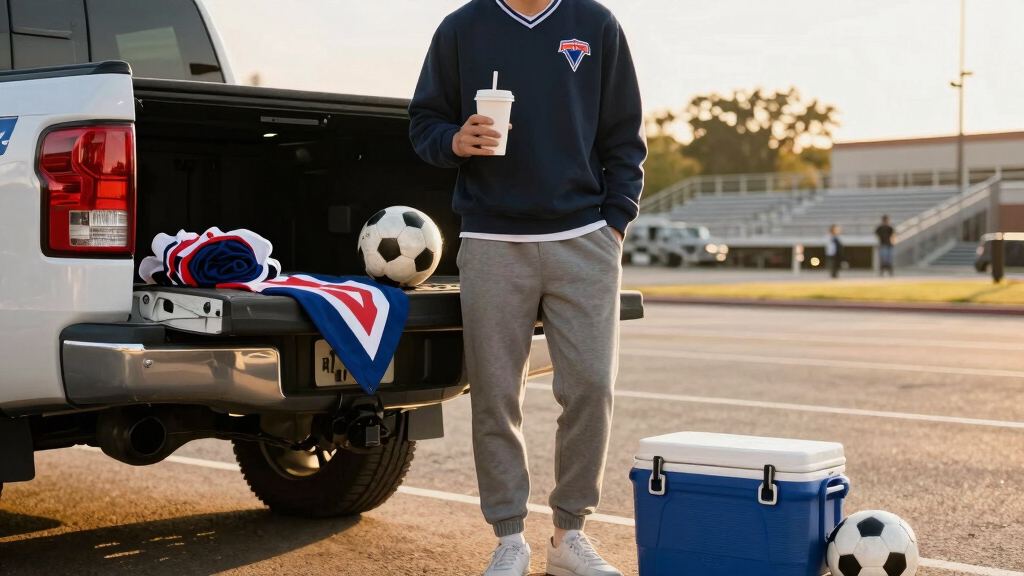 soccer fan tailgate gear