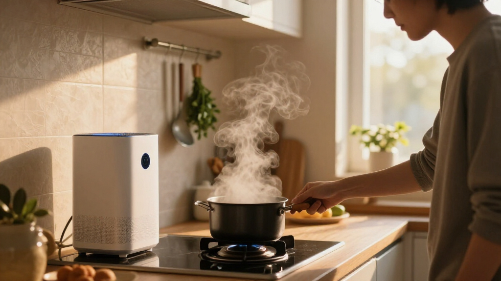 best kitchen air purifier for cooking odors