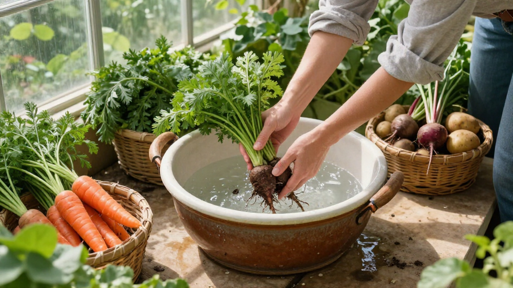 best wash tubs for root vegetables