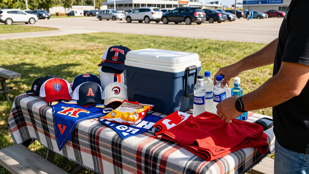 tailgating team gear