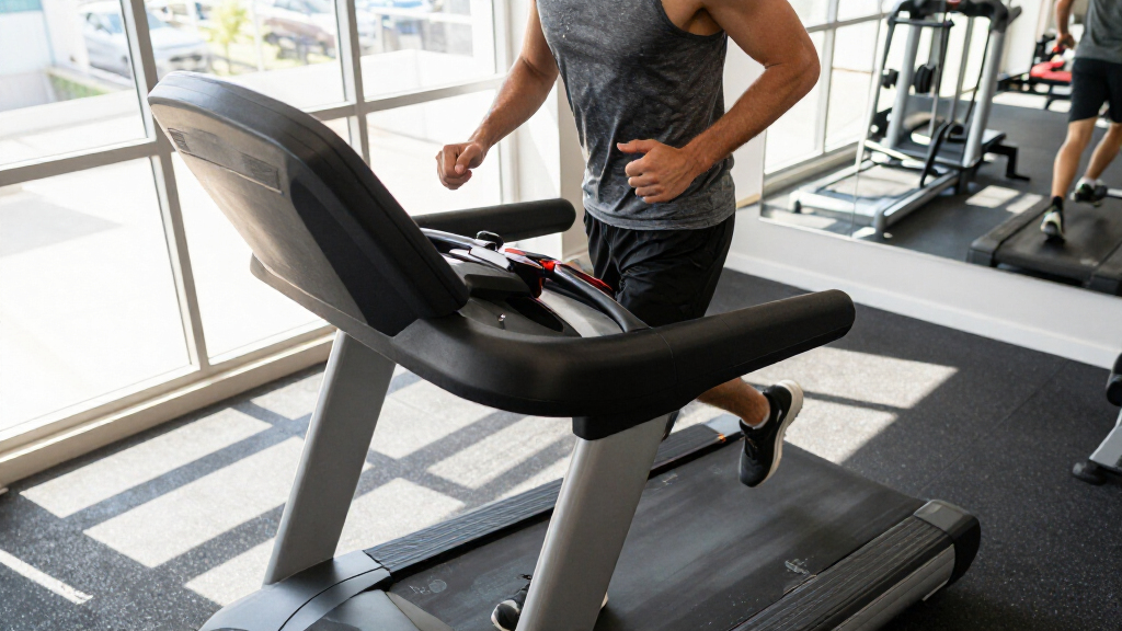 treadmill with decline under
