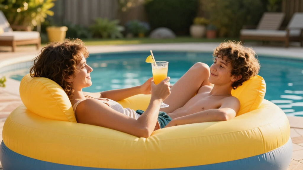 inflatable pool loungers