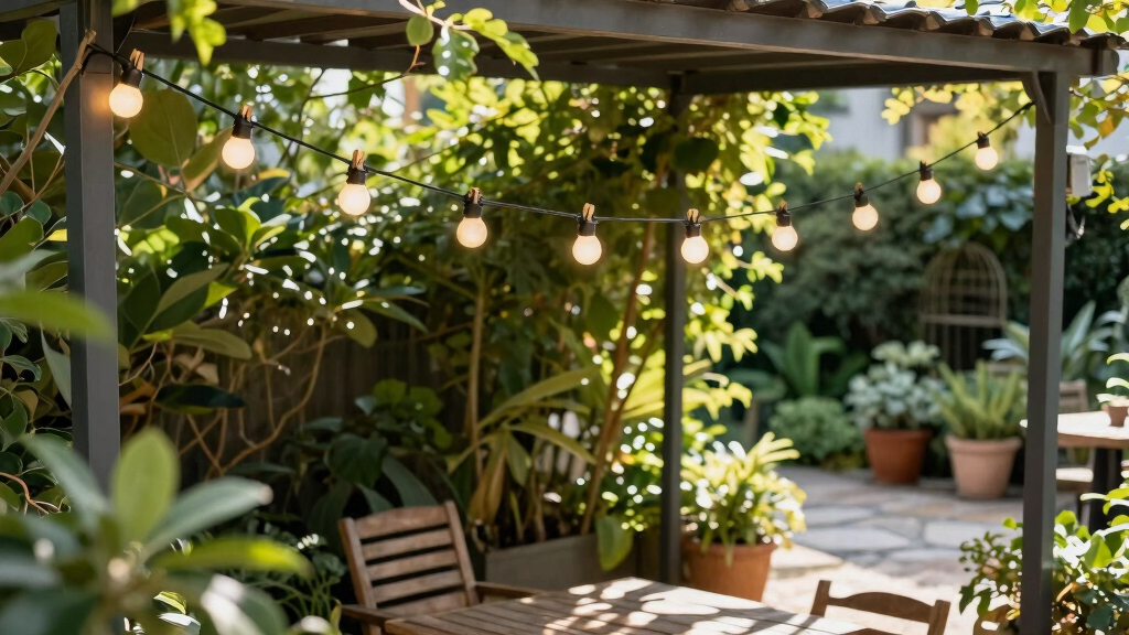 patriotic outdoor string lights