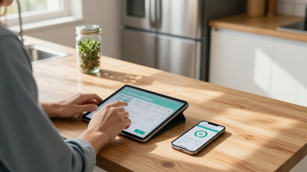 home energy management system with app
