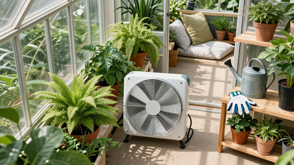 best greenhouse cooling fans