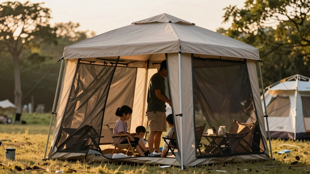 best weatherproof camp gazebo for family trips