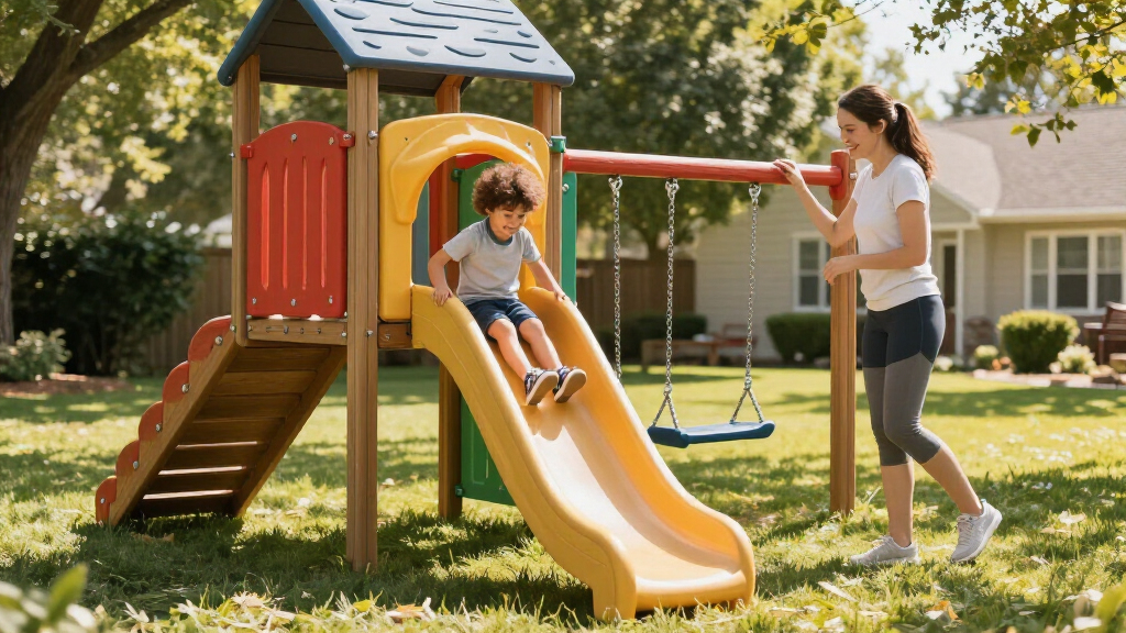 outdoor playsets for backyards