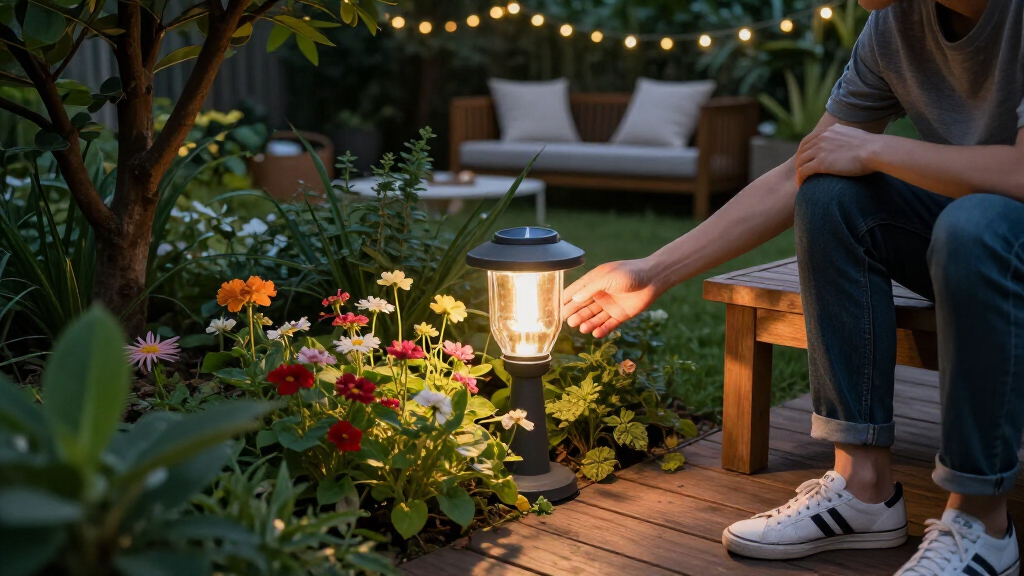 solar garden lights