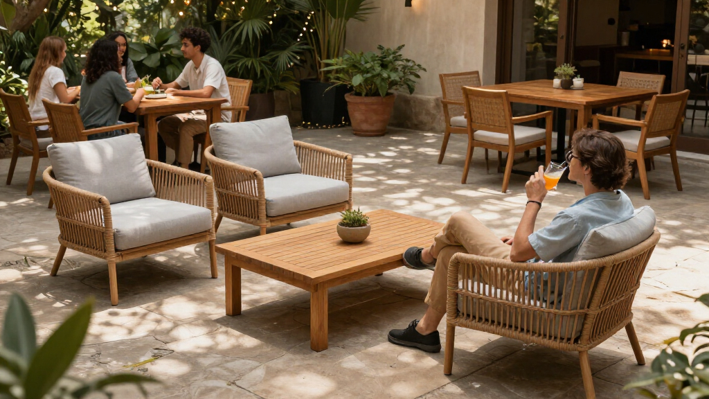 outdoor patio furniture set