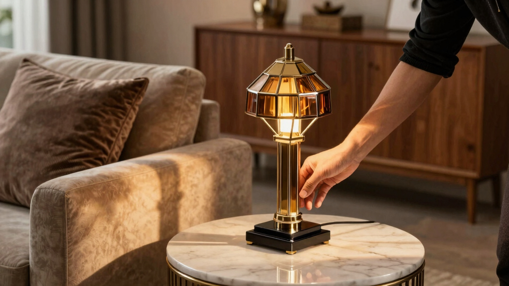 art deco table lamps