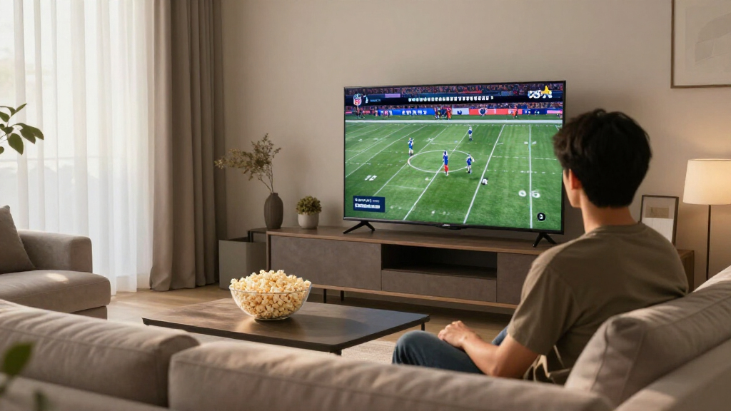 smart TVs for NFL viewing