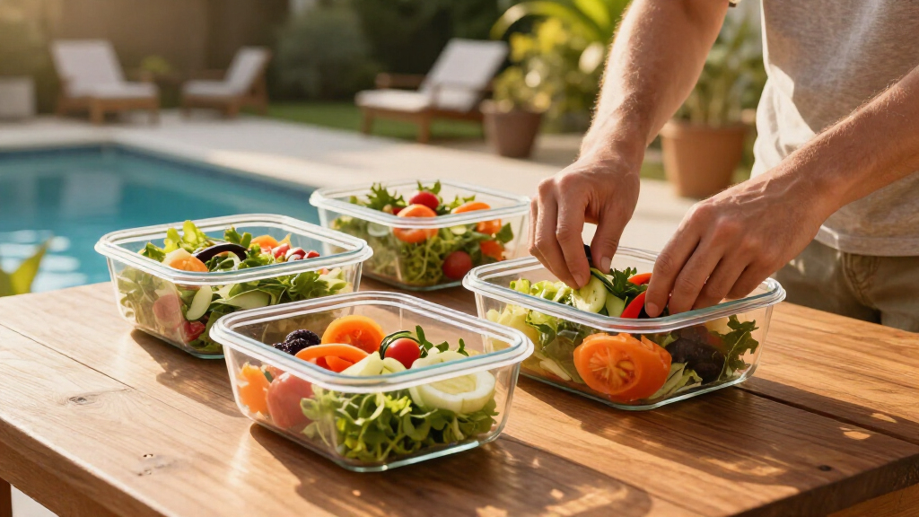 meal prep containers glass