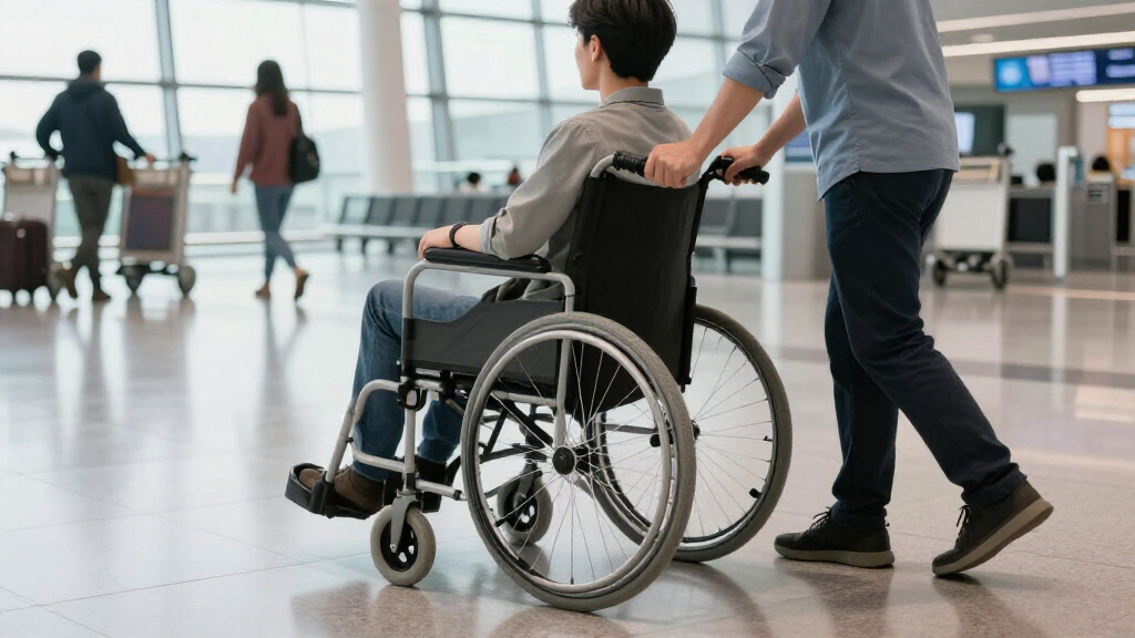 best caregiver transport chairs for airports and hospitals