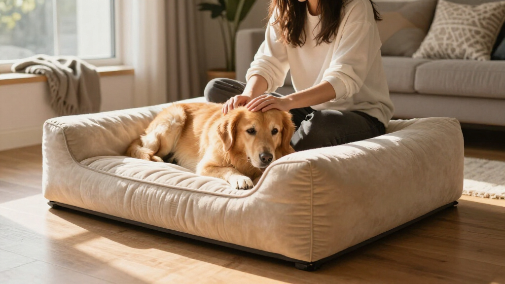 best orthopedic dog beds for large breeds