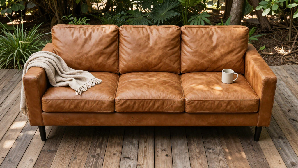 leather sectional sofa