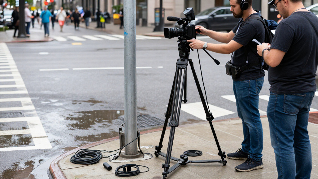 camera tripods for live reporting