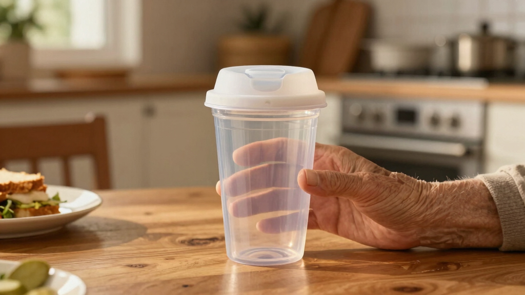 no spill cups for elderly