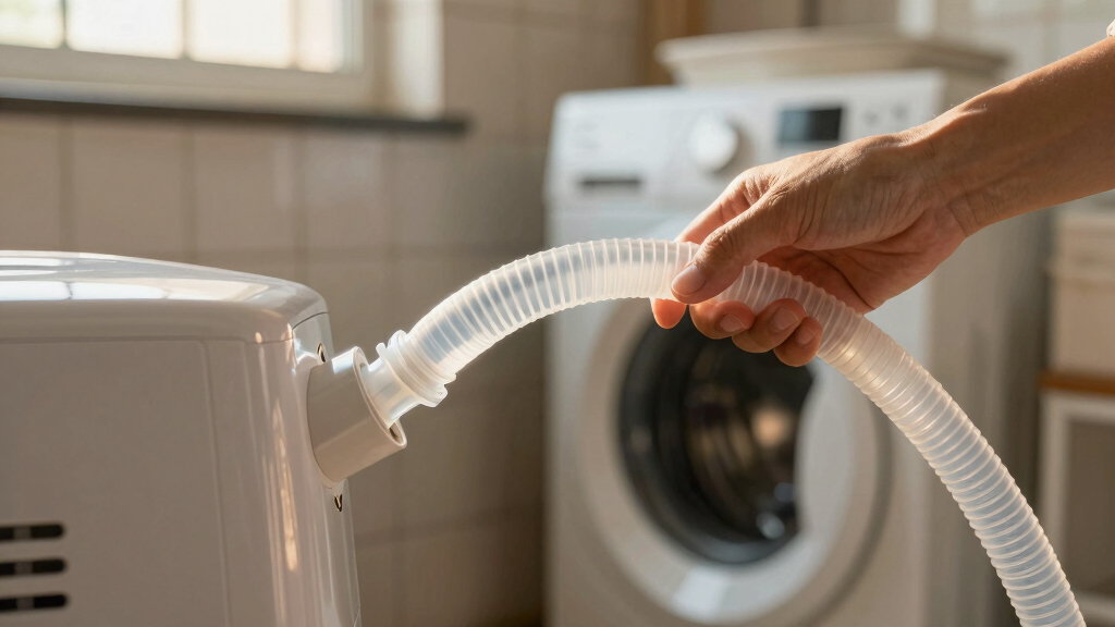 top dehumidifier drain hose
