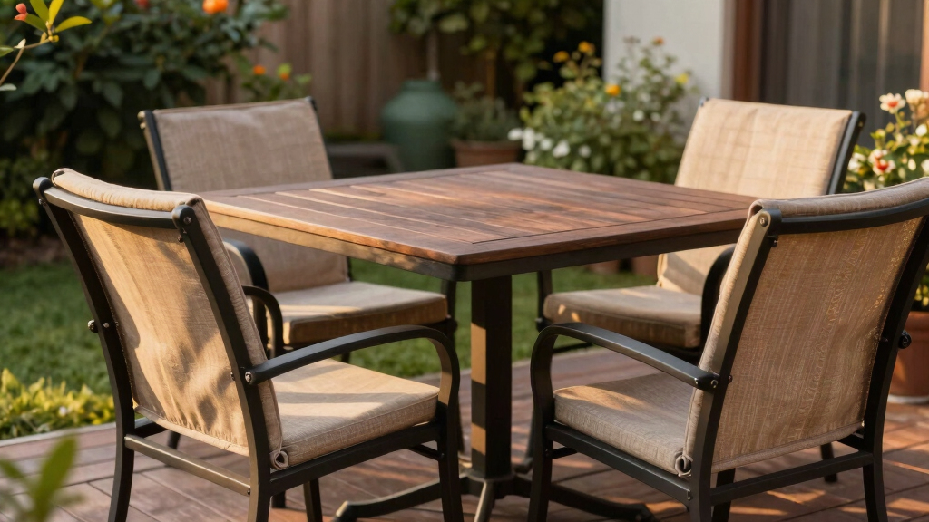 best patio furniture set for backyard hosting