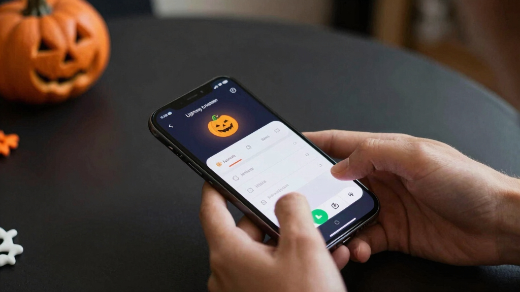 best halloween lighting controller app